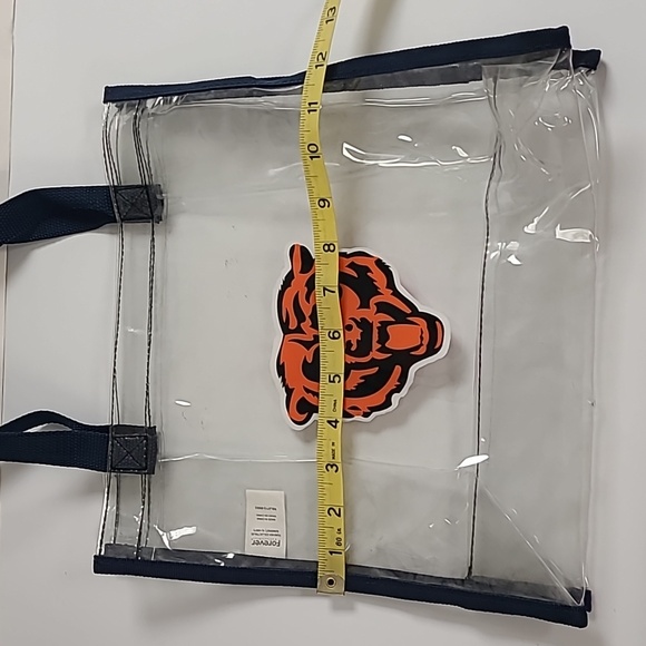 Chicago Bears Clear Tote Bag - Picture 5 of 9